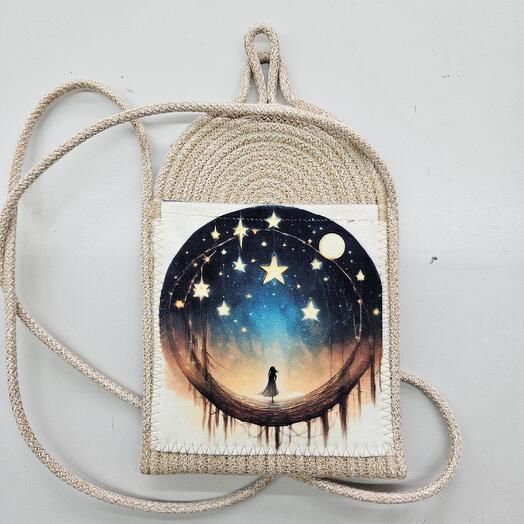 Phone bag (melange, cosmos)