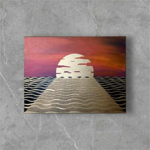 Картина «Золотой закат»