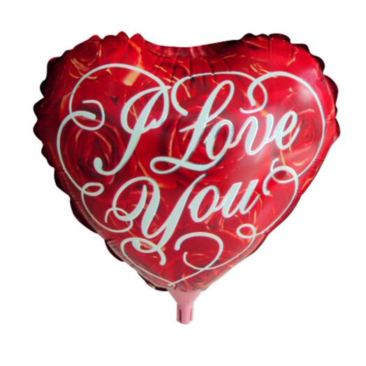 Шар фольга «I love you», 45 см