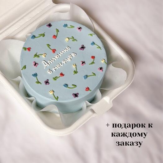 Бенто торт малышу, торт на 6 месяцев