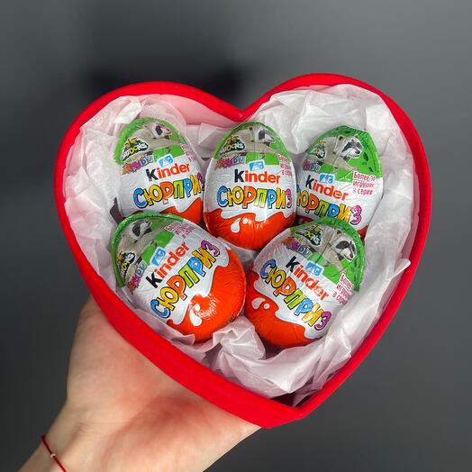 Сердце Kinder Surprise