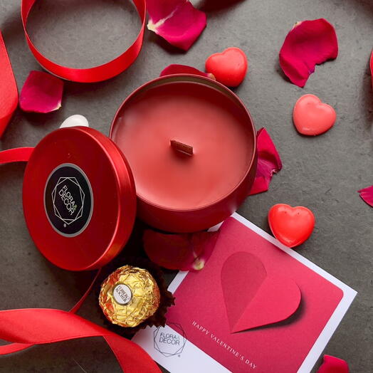 Ароматическая свеча "Для Нее" аромат Лесные ягоды