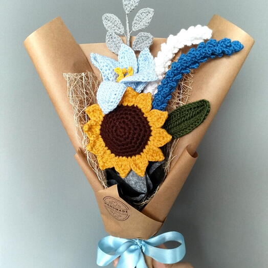 BLUE - SUNFLOWER BOUQUET