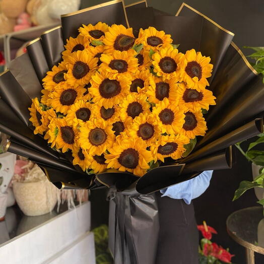 Sunflowers bouquet