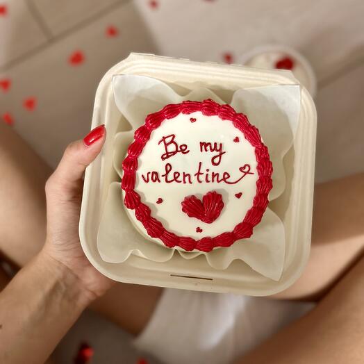 Бенто торт на День Святого Валентина , на 14 февраля , на день влюбленных , парню, мужу, девушке , жене