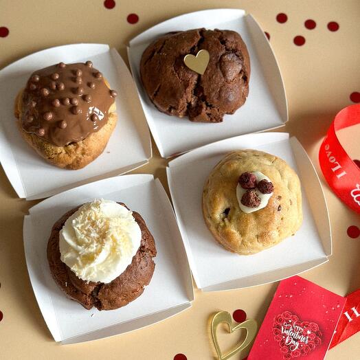 Печенье NY cookies кукис 4 штуки