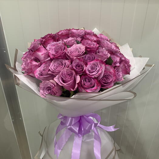 Purple roses