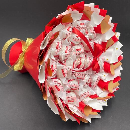 Букет из конфет раффаэлло сладкий букет съедобный маме дочке жене девушке сестре подруге любимой