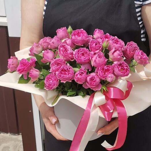 Цветы в коробке