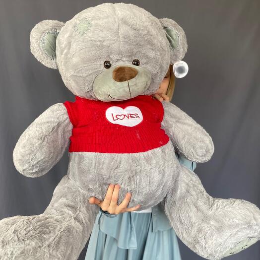 Мишка Tedd Grey 48 см
