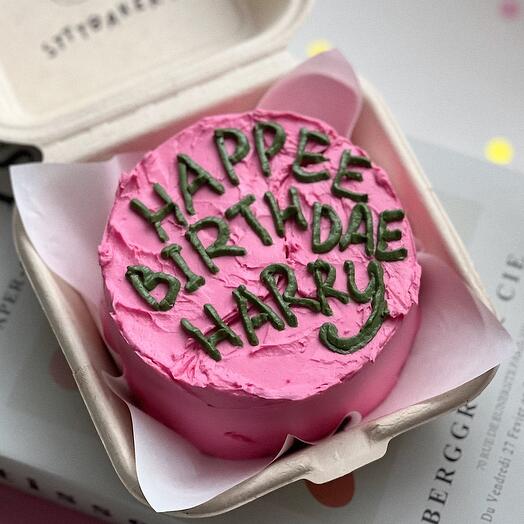 Яркий бенто торт на день рождения 🎂
