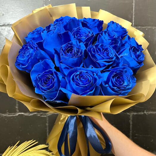 Ramo de rosas azules Cleopatra