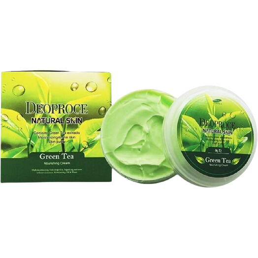 Deoproce Natural Skin Greentea Nourishing Cream Крем для лица и тела с экстрактом зеленого чая
