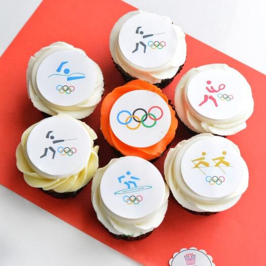 Olympic Games Cupcakes