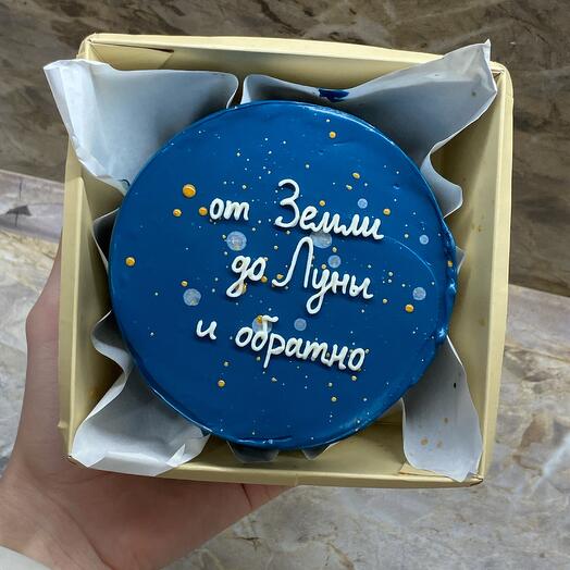 Бенто торт «от Земли до луны»