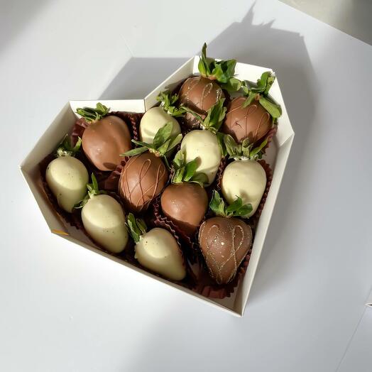 Клубничный набор "С нежностью"