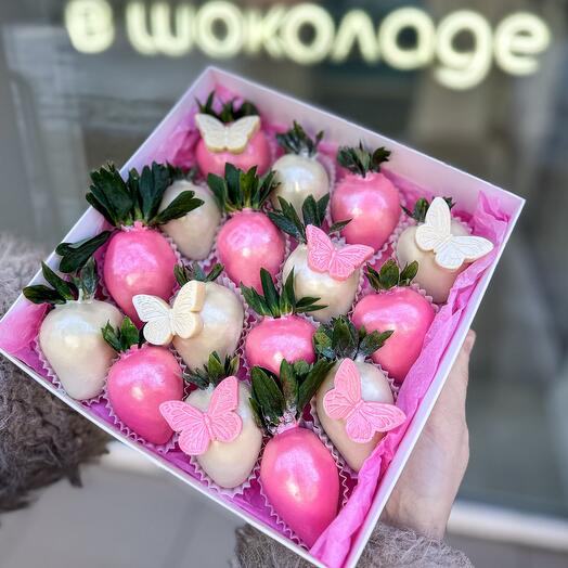 Клубника в шоколаде 16шт.🦋