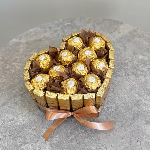 Сладкий подарок 🎁 сердечко