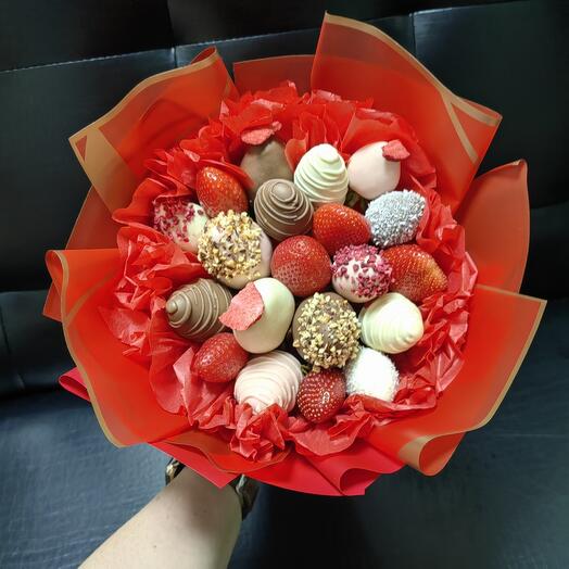 Fresas cubiertas de chocolate S