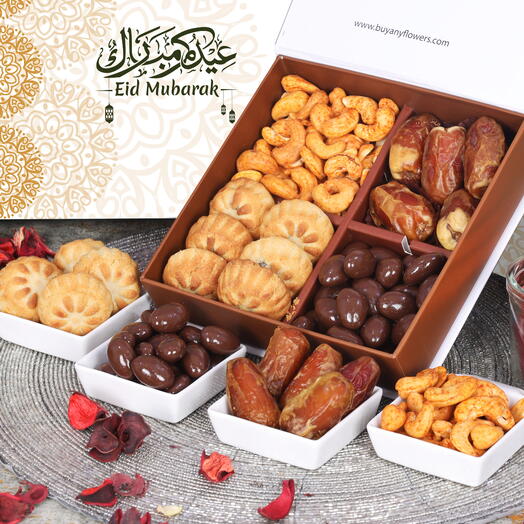 Delightful Eid Gift Box Golden