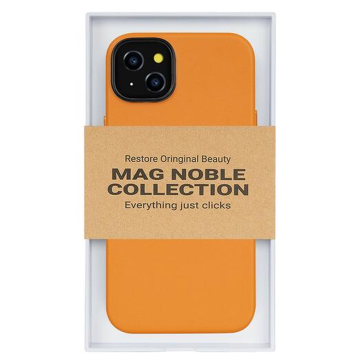 Чехол с MagSafe для iPhone 15 MAG NOBLE COLLECTION-Оранжевый