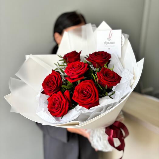 Бархатные розы red naomi 🌹