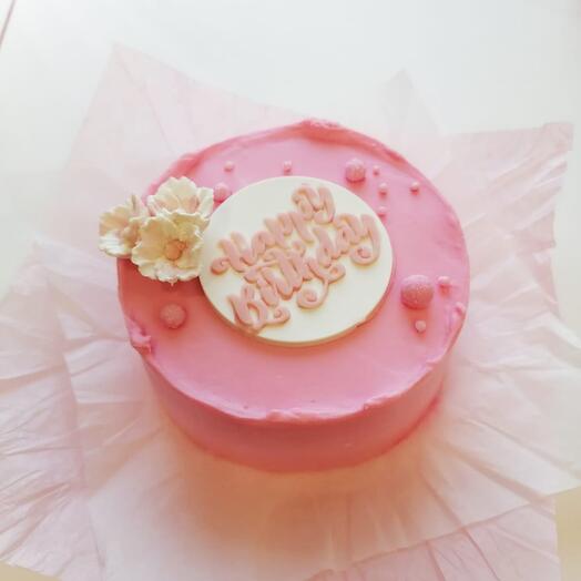 Бенто тортик "Happy Birthday" на день рождения, на Подарок, девушке, маме, сестре, подругам, коллеге 🔥