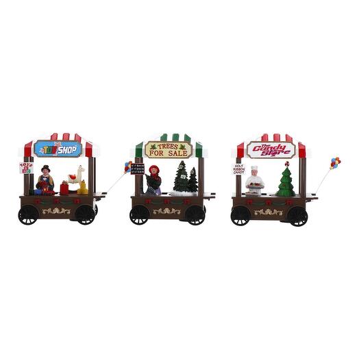 Christmas led shop assorted 13x7,5x13cm LED