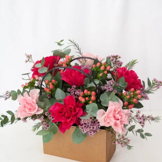 Pink Spritz flower bag