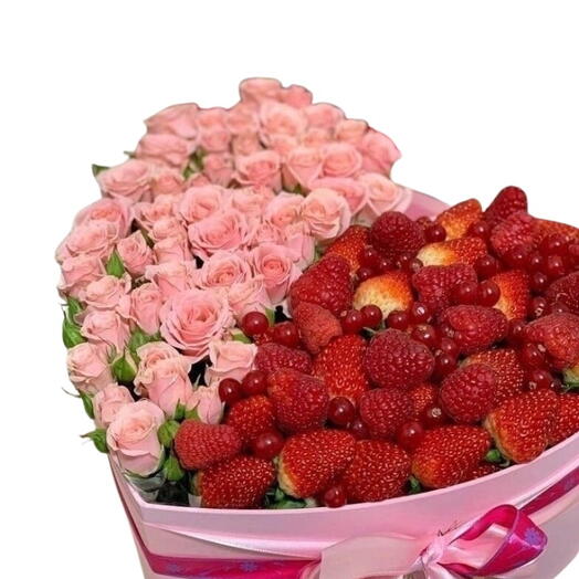 Valentines Blush and Berry Bouquets