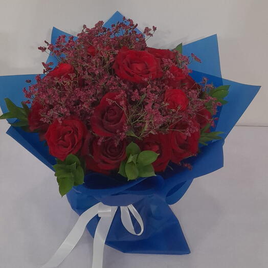 Blue star bouquet