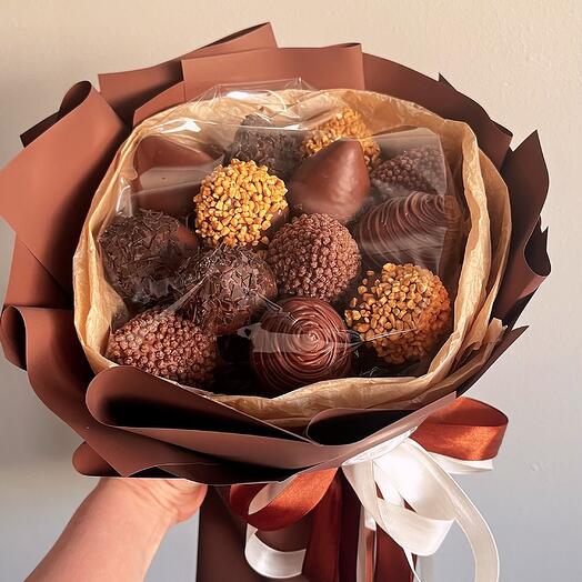 Chocolade bloem