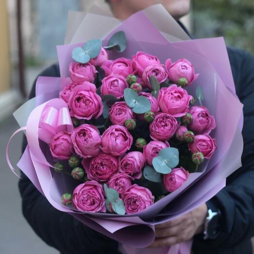 Peony - shaped roses