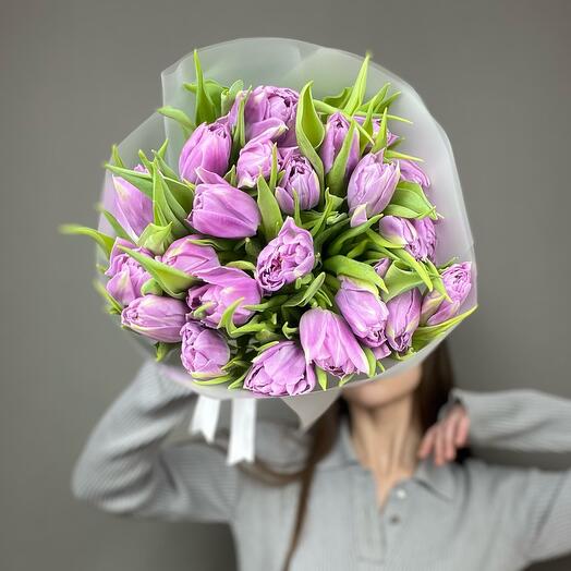 Пионовидные тюльпаны 25 шт