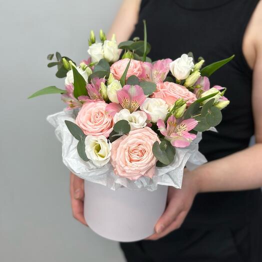 Микс цветов в коробке