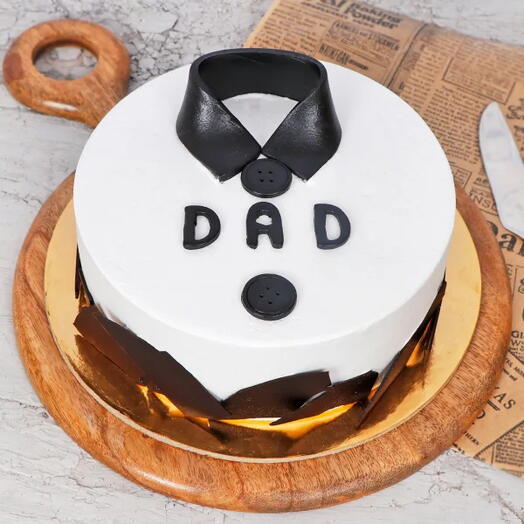 Classic Shirt BIRTHDAY Cake for Dad (1 Kg)