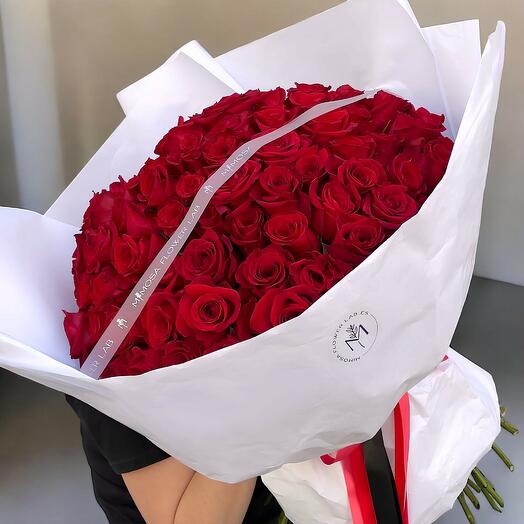 101 red roses