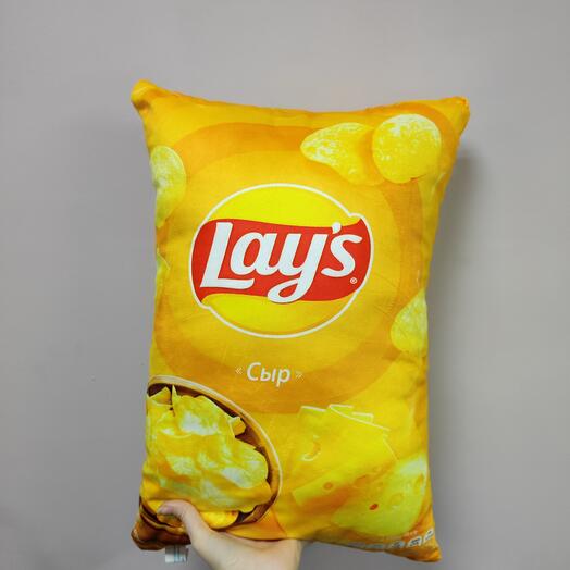 Подушка "Чипсы Lays"