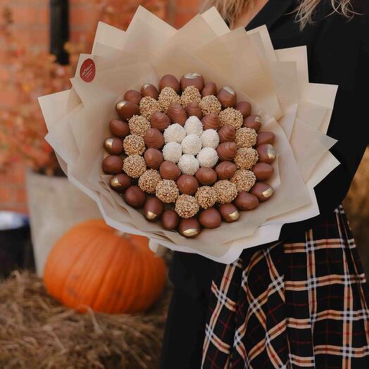 Букет Новинка (клубника в шоколаде)