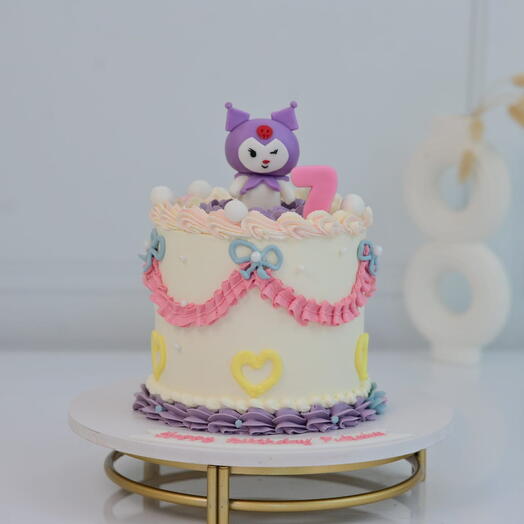 Kuromi-Themed Cake for Girls