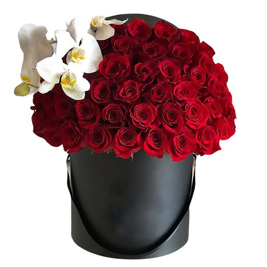 Valentine s Day Luxury 71 Red Roses Box