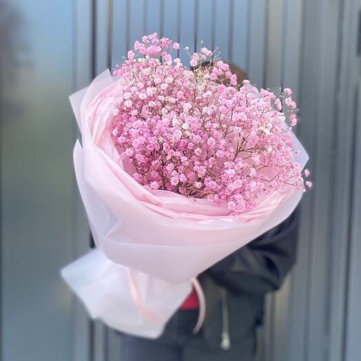 Розовые гипсофилы💗