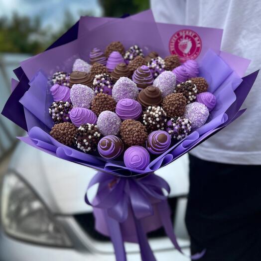 Всё клубнично 500гр 💜🍓