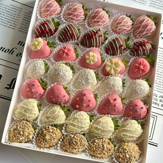 Клубника в шоколаде 35 штук