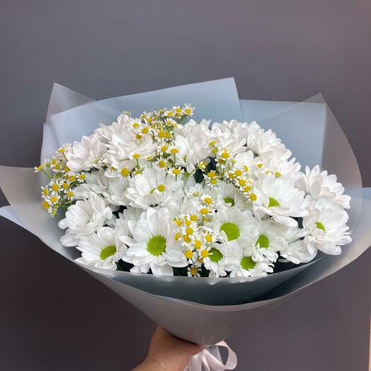 Букет Бакарди с ромашкой