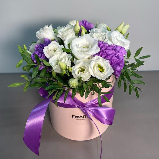 Flowers in a Moonlight box