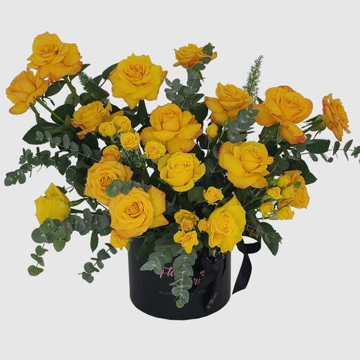 Yellow Rose Box