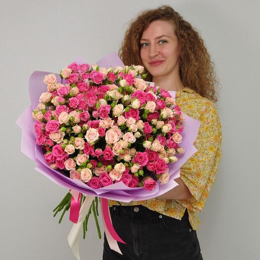 Bush roses, 31 pieces
