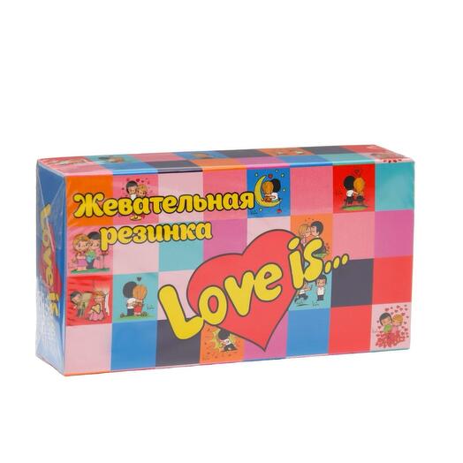 Жевательная резинка love is с вкладышами