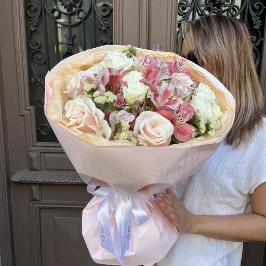 A mix of delicate flowers